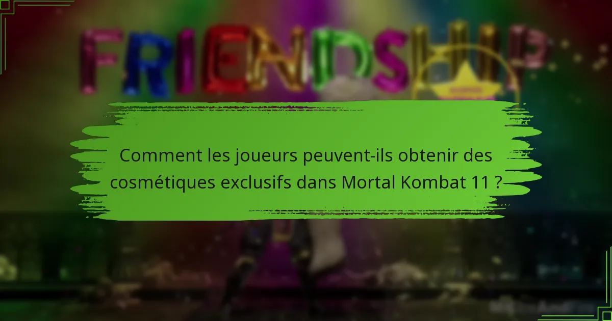 Quels cosmétiques exclusifs sont disponibles dans la rotation actuelle ?