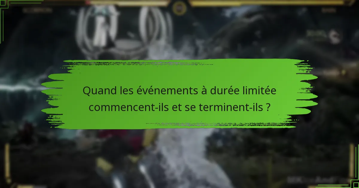 Comment acheter des objets pendant les événements à durée limitée ?