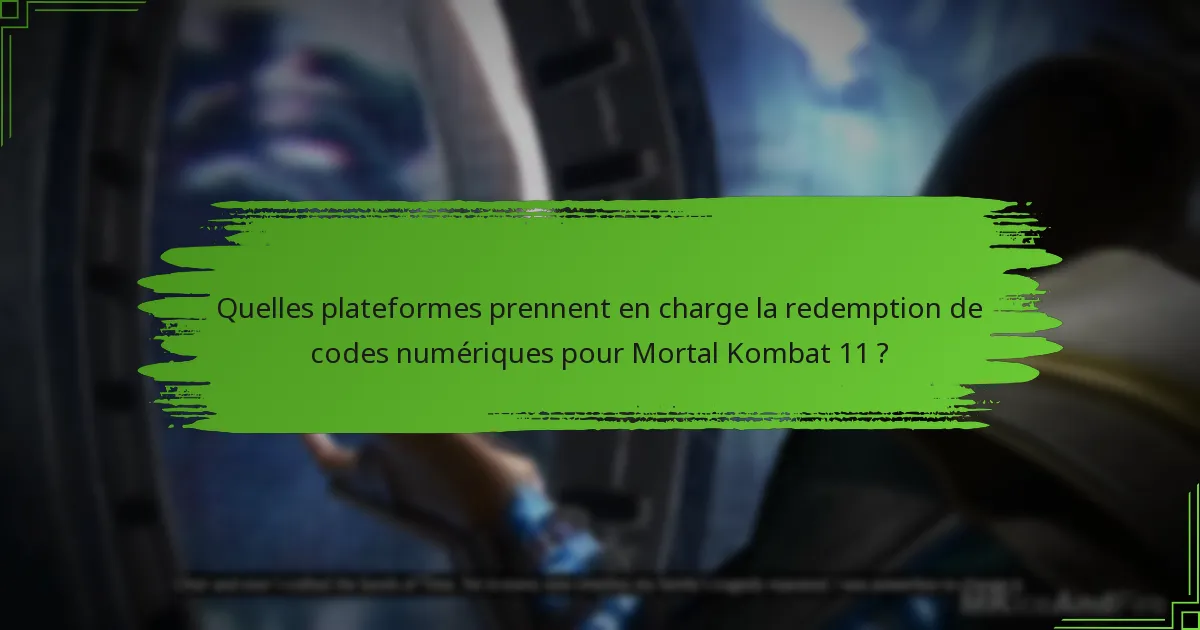 Quelles sont les exigences de compte pour jouer à Mortal Kombat 11 ?